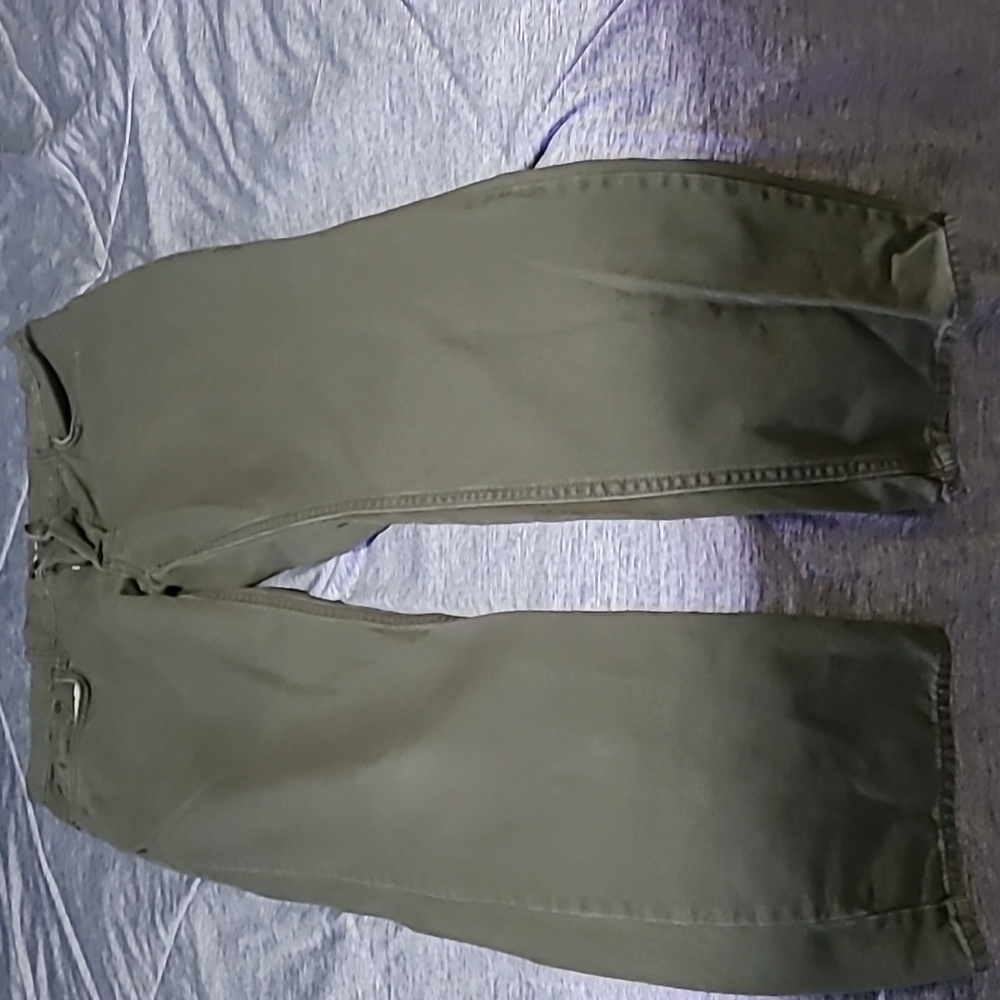 Mens greenish gray Jean